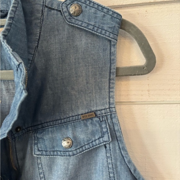 Max Jeans Utility DenimVest NWT Linen CottonDrawstring Waist Pockets
Medium NEW - Picture 11 of 11